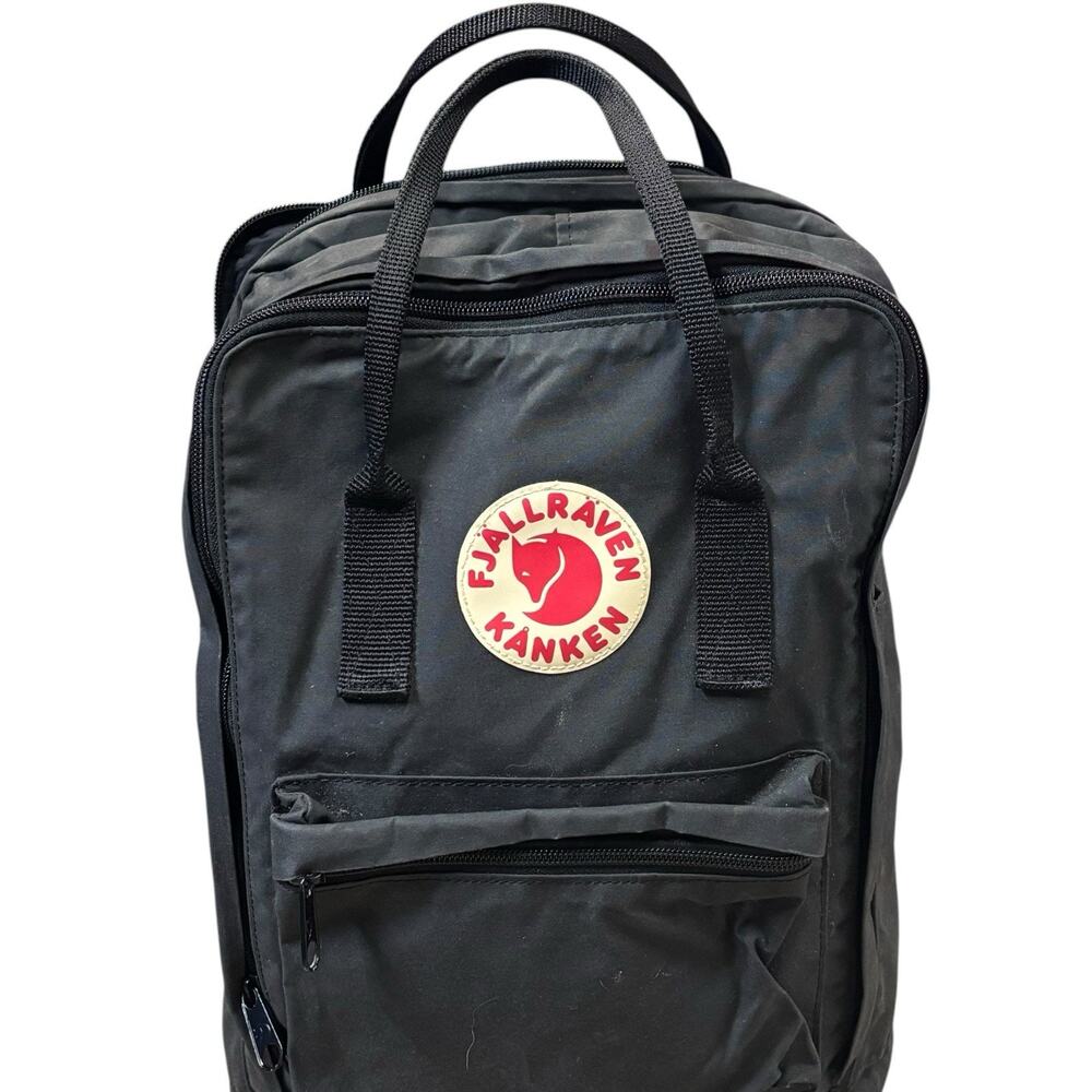 Fjallraven Kanken Laptop 15” Backpack Classic Black Bag Travel Large